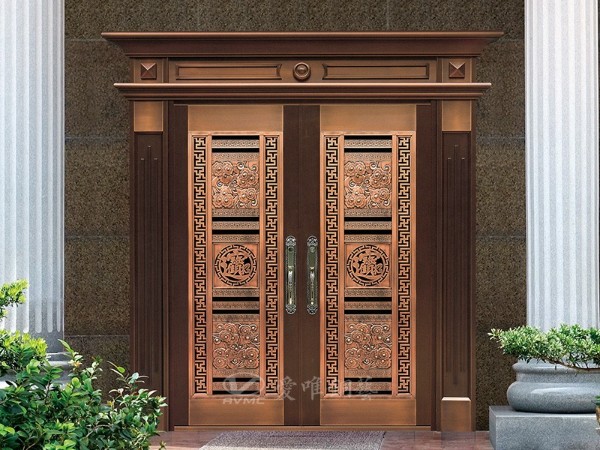 銅門廠家的銅門產品價格不一