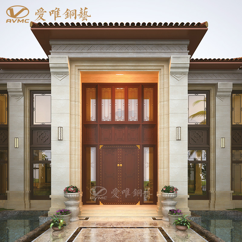 愛唯銅門和諧安康