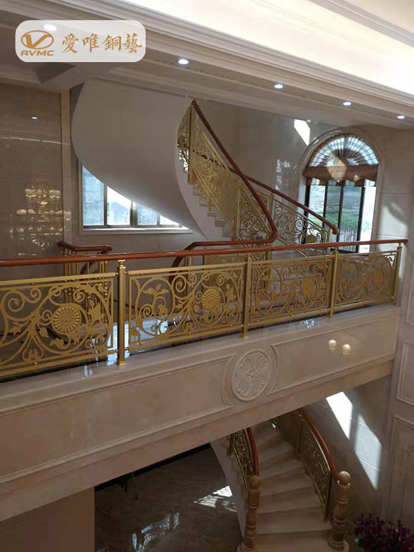 銅門樓梯扶手