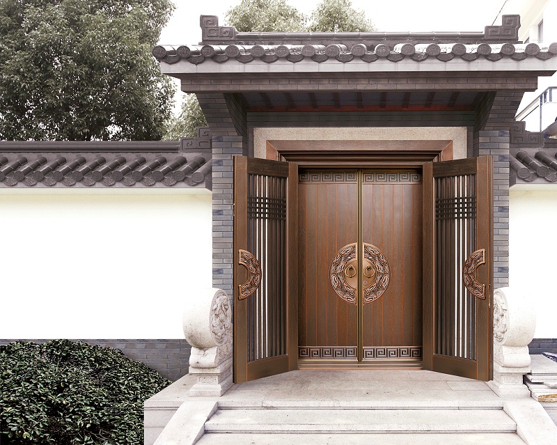 銅門廠家愛唯銅藝