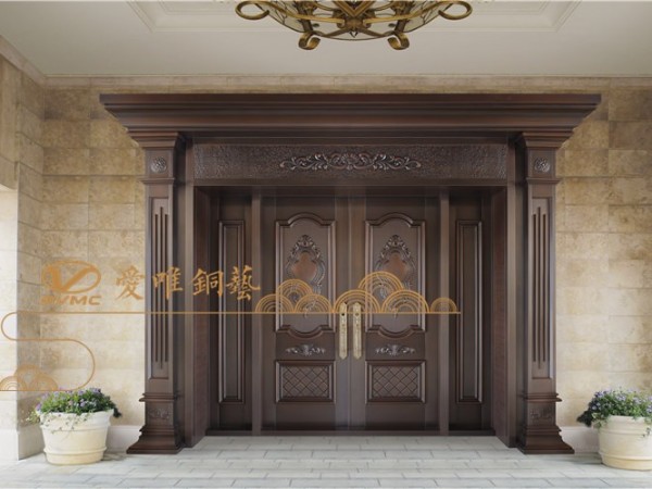 區(qū)分高低檔別墅定制銅門應(yīng)該從哪方面著手