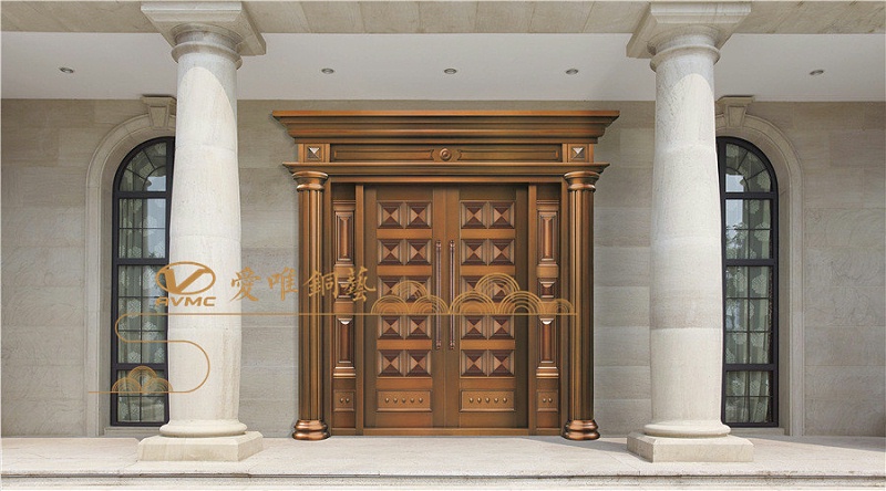 愛(ài)唯銅門歐式銅門